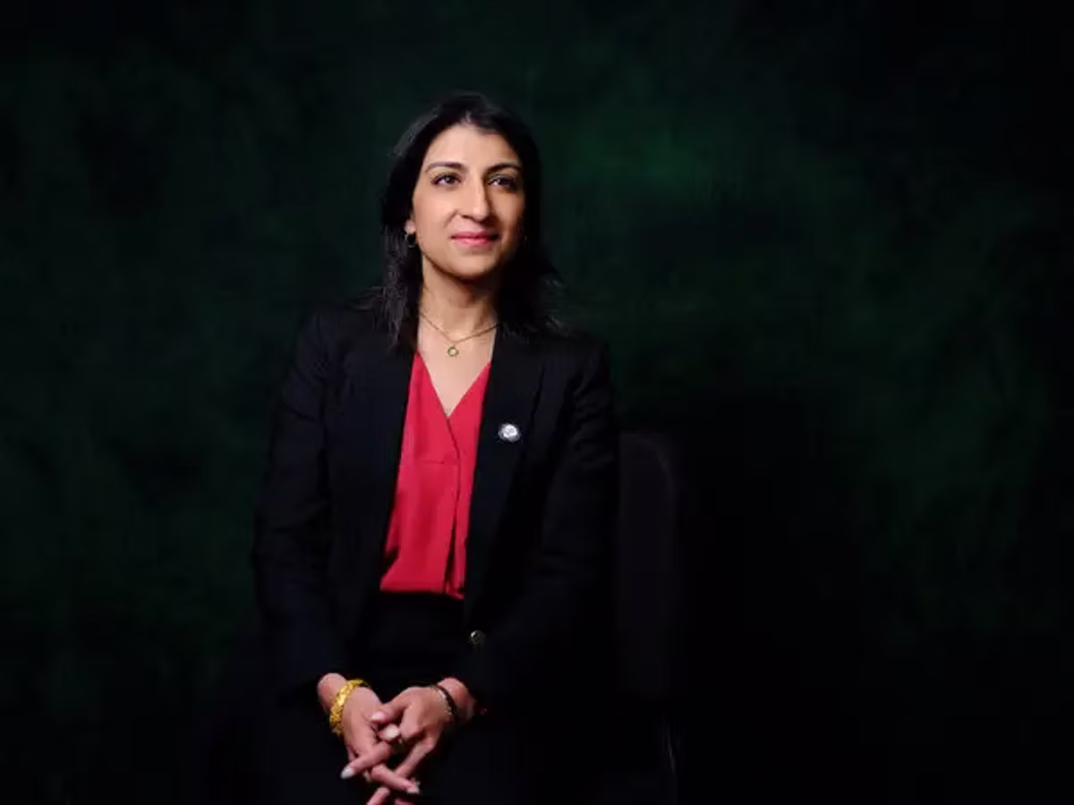 Former FTC Chair Lina Khan.